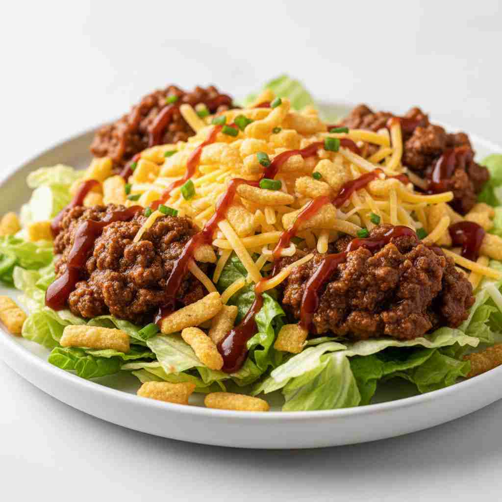 BBQ Fritos Chili Cheese Salad