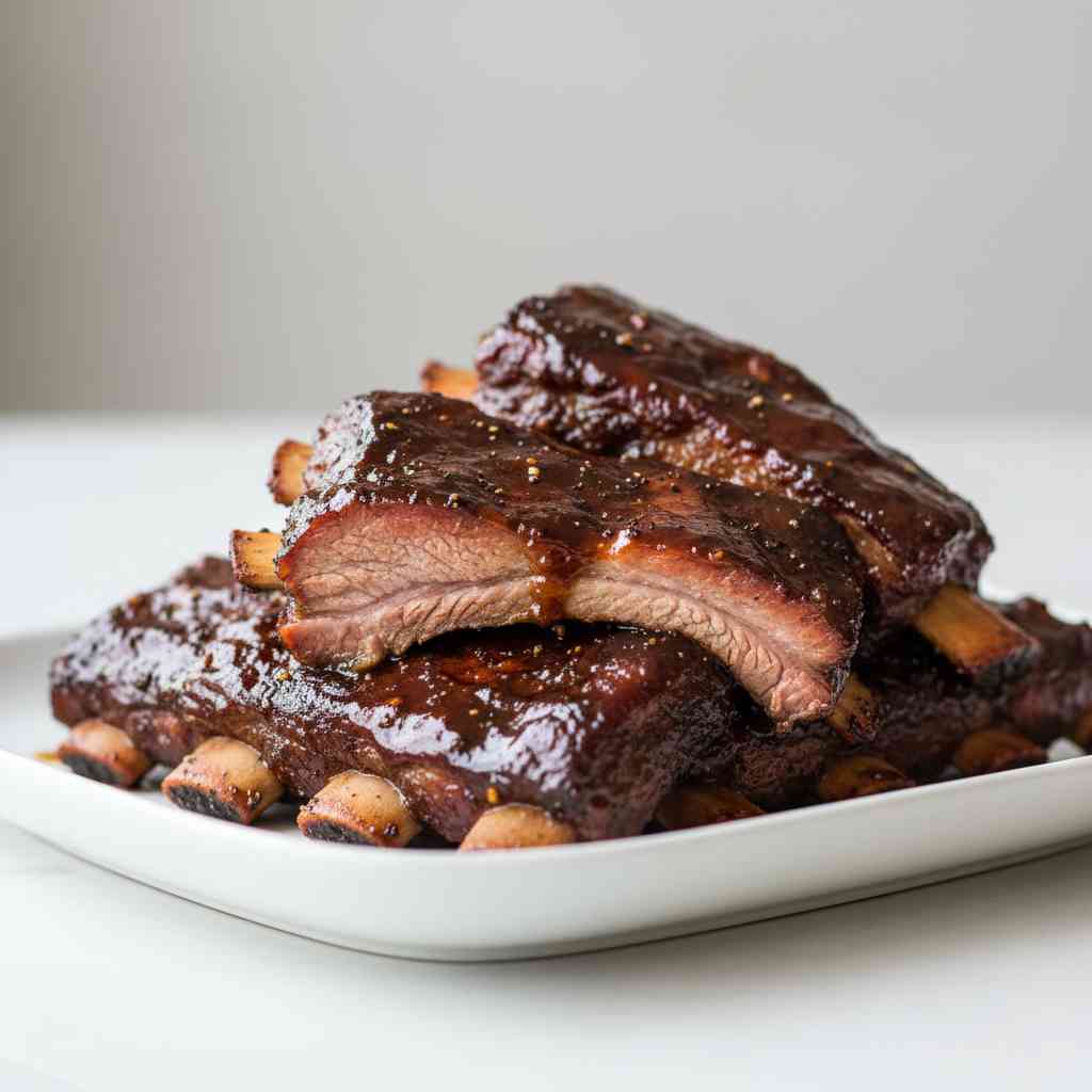 bbq glazed beef ribs