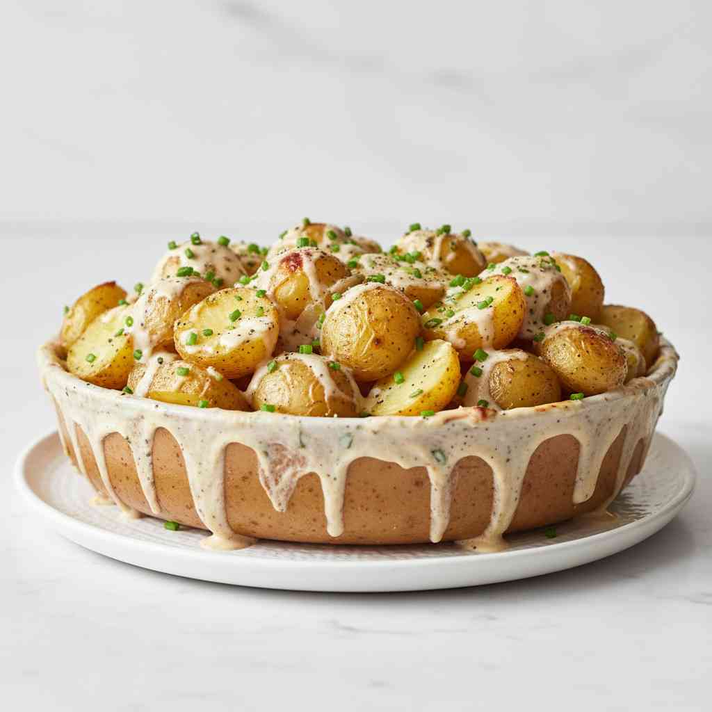 BEST Sour Cream Onion Party Potatoes