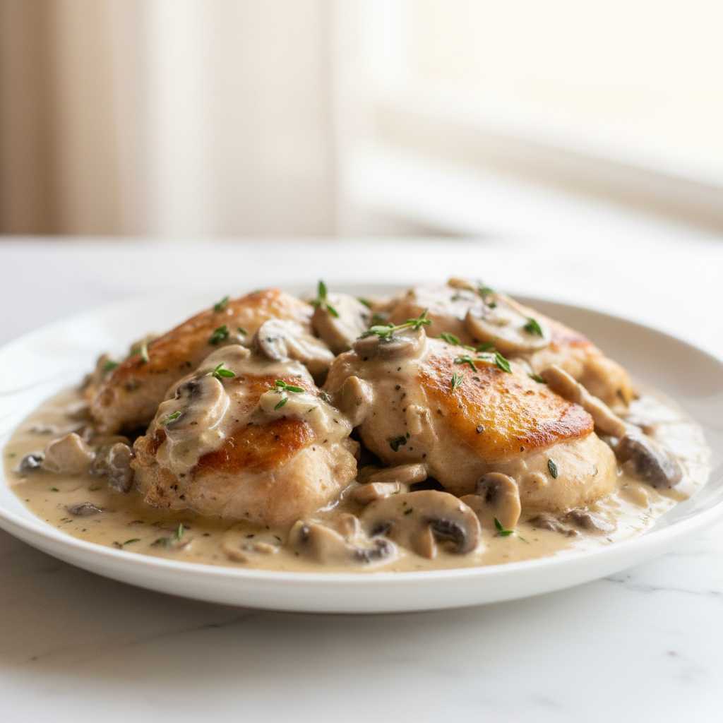 Comforting Creamy Chicken Delight 2 Comforting Creamy Chicken Delight