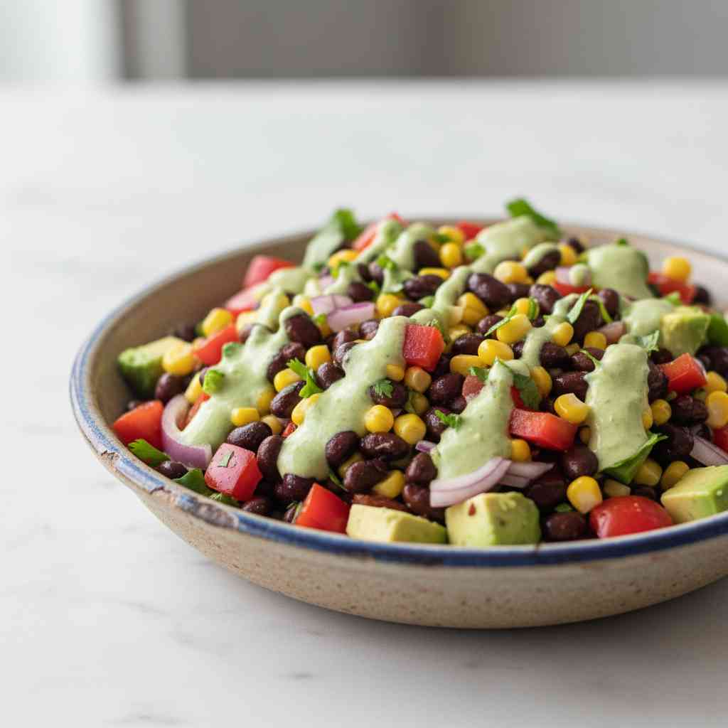 cowboy caviar with cilantro lime dressing 2 cowboy caviar with cilantro lime dressing