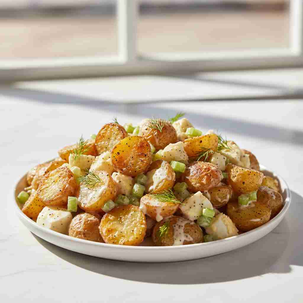 Creamy Crispy Potato Salad 2 Creamy Crispy Potato Salad