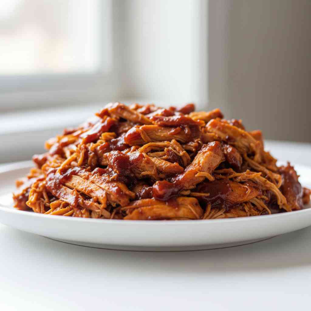 Crock Pot BBQ Pulled Chicken 2 Crock Pot BBQ Pulled Chicken