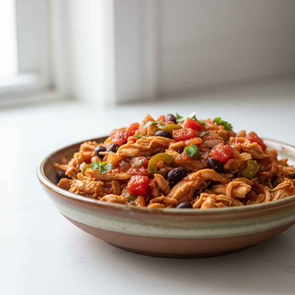 Crock-Pot Salsa Chicken