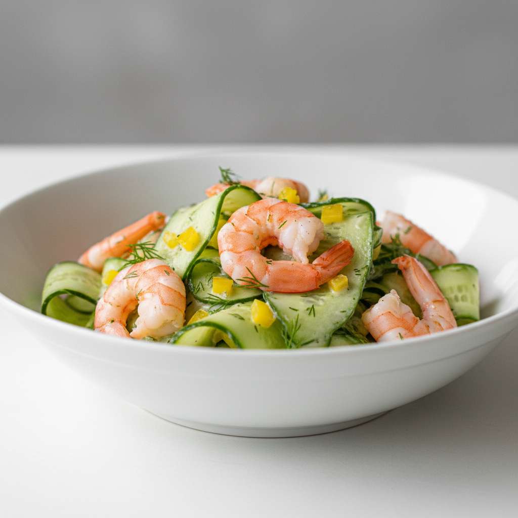Cucumber Shrimp Salad 2 Cucumber Shrimp Salad
