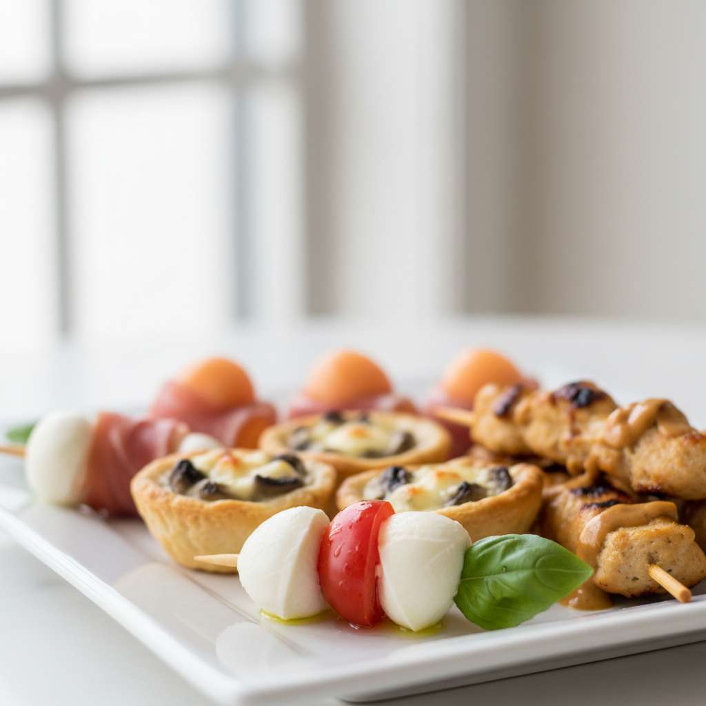 Easy Crowd Pleasing One Bite Appetizers