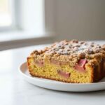 Easy Rhubarb Breakfast Cake