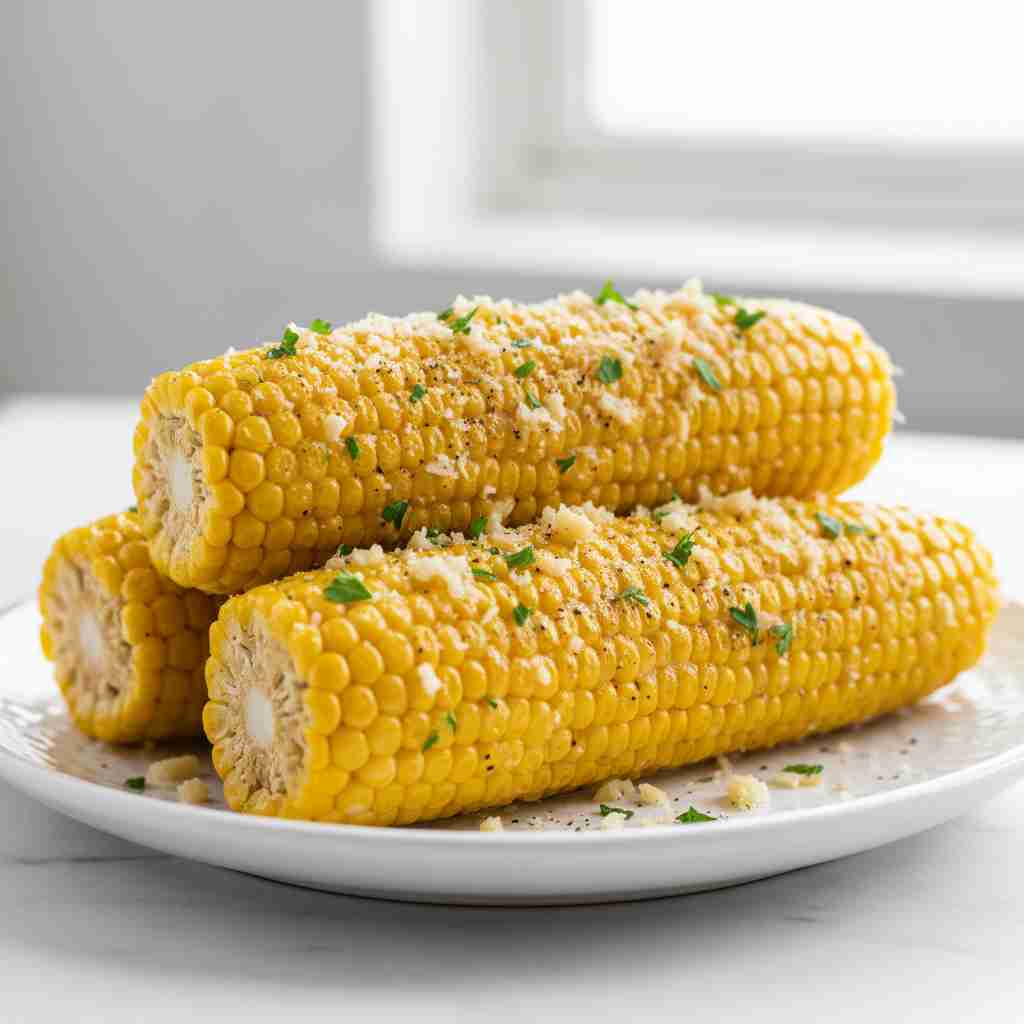 Garlic Parmesan Corn on the Cob