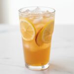 Ginger Peach Lemonade