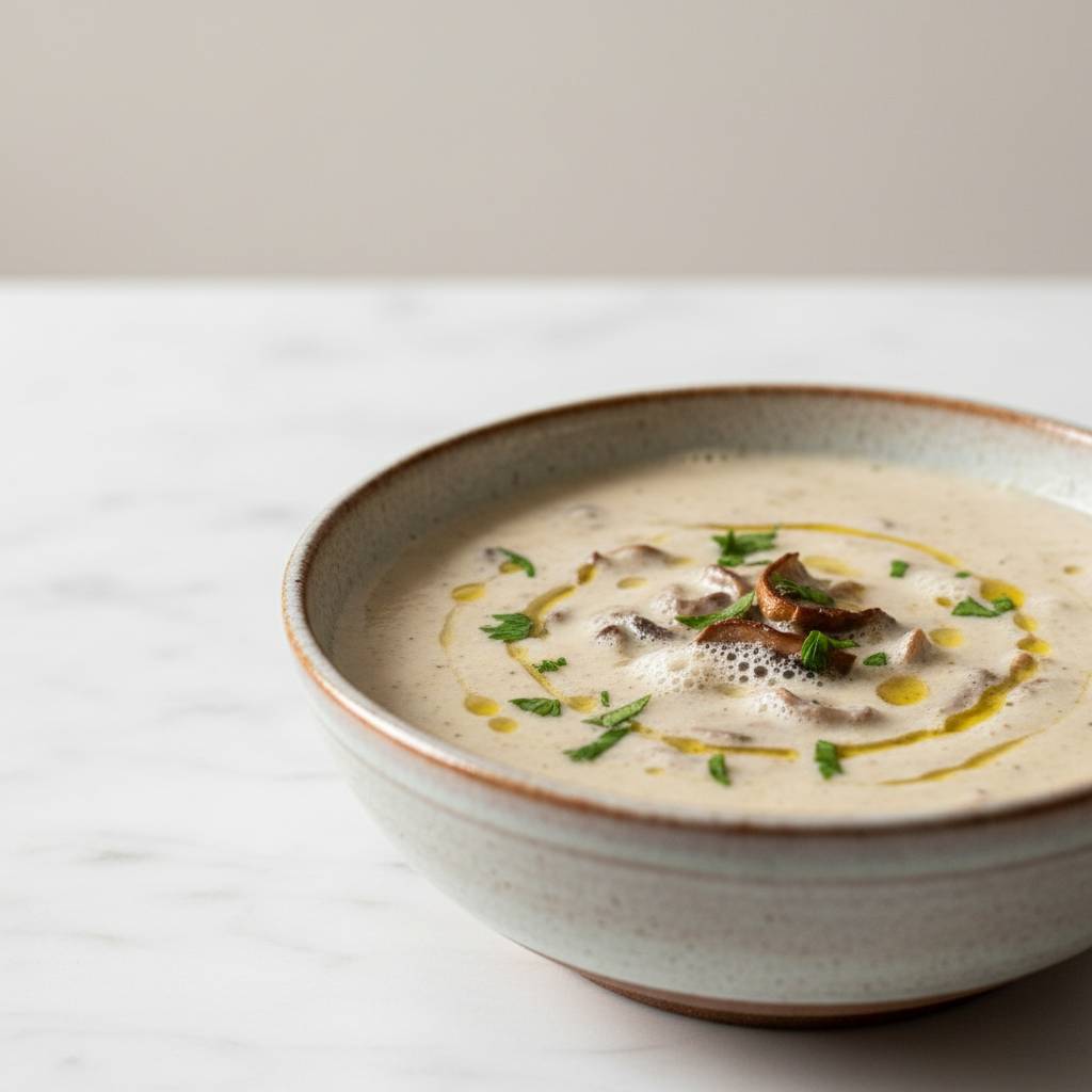 gluten free cream of mushroom soup from scratch