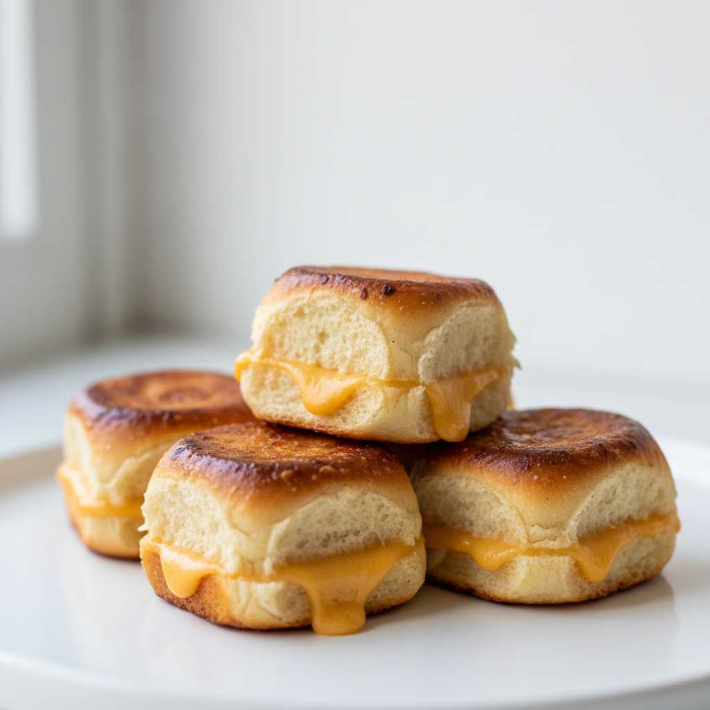 Hawaiian Roll Mini Grilled Cheese