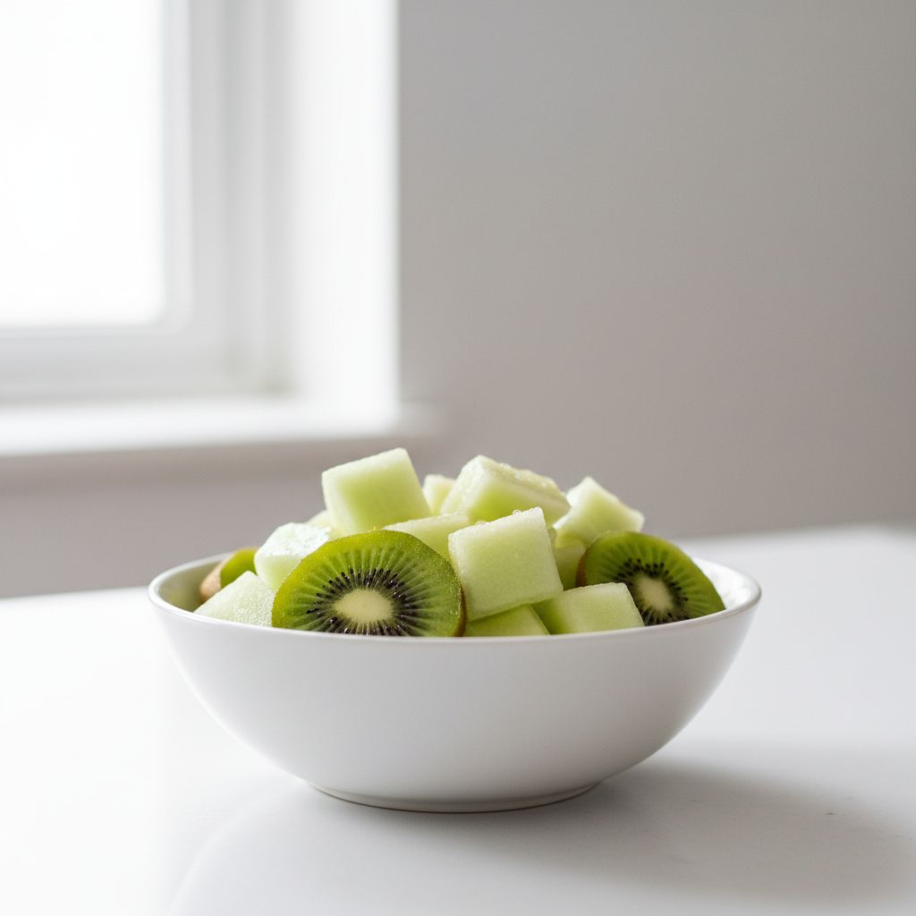 honeydew and kiwi fruit bowl recipe