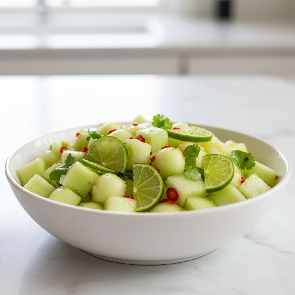 honeydew melon salsa with lime and chili 2 honeydew melon salsa with lime and chili