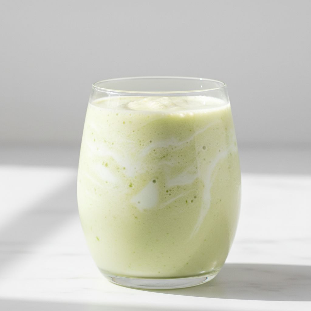 honeydew smoothie with coconut milk