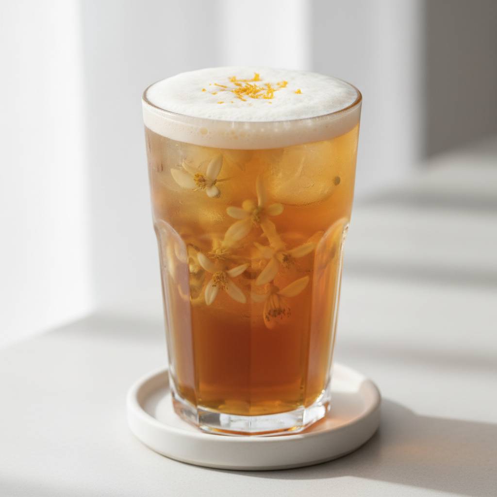 Iced Orange Blossom Tea