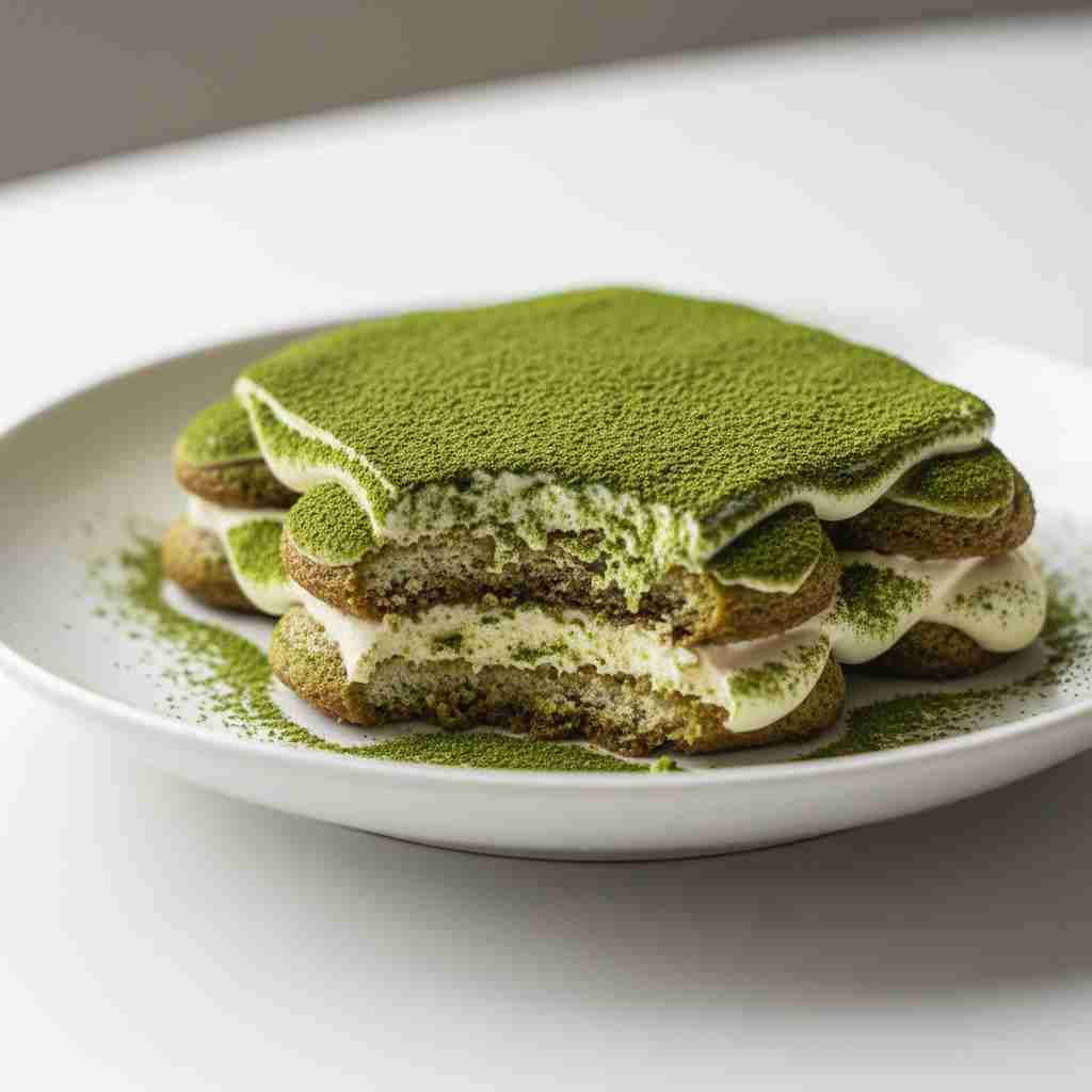 matcha tiramisu dessert recipe