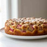 Moist Rhubarb Cake