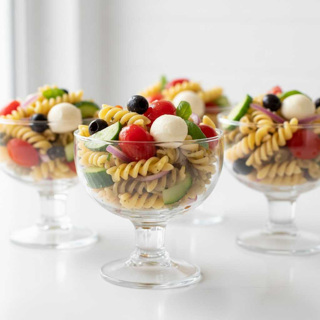 Pasta Salad Cups Recipe