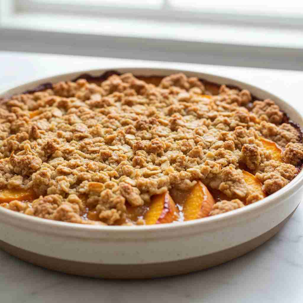 Peach Crumble Recipe
