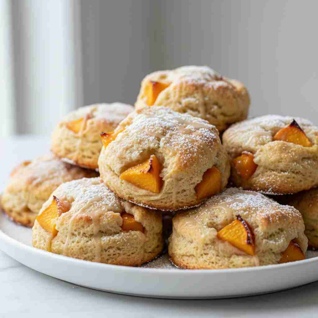 Peach Scones Recipe - Traditional Country Recipe