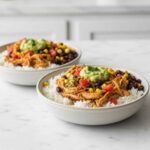 Slow Cooker Chicken Burrito Bowls