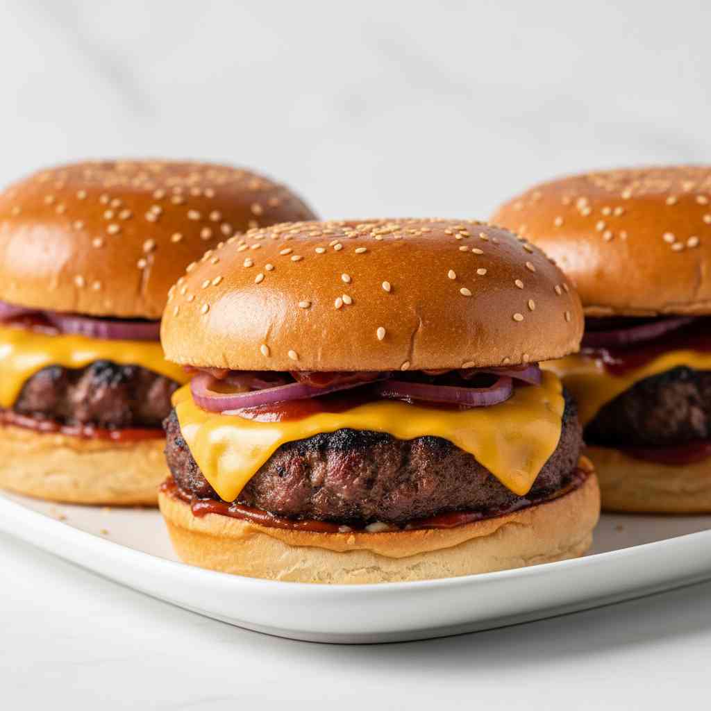 smoked brisket burgers