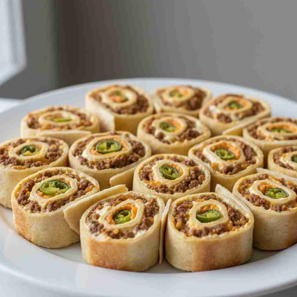 Taco Cream Cheese Pinwheels
