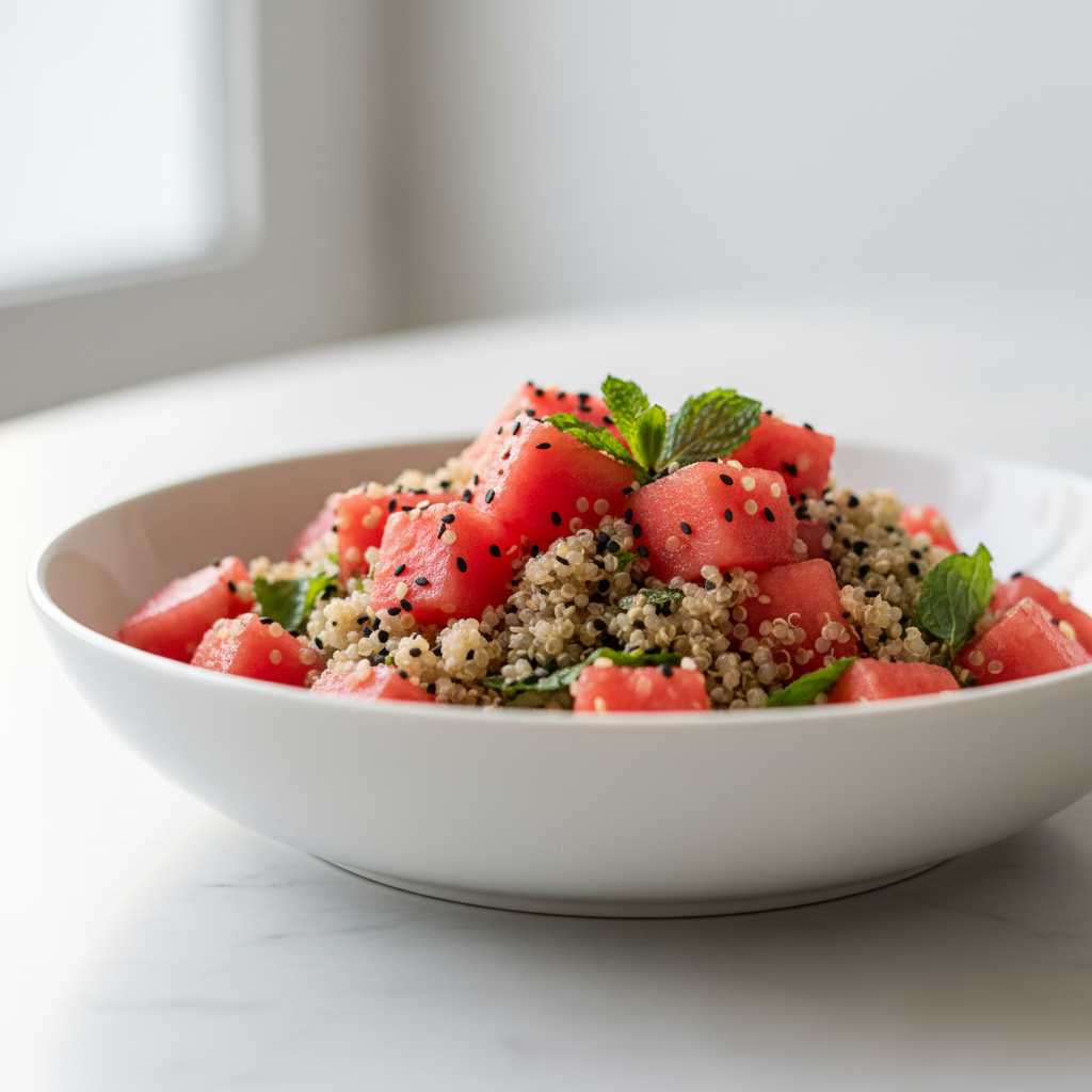 Watermelon Quinoa Salad