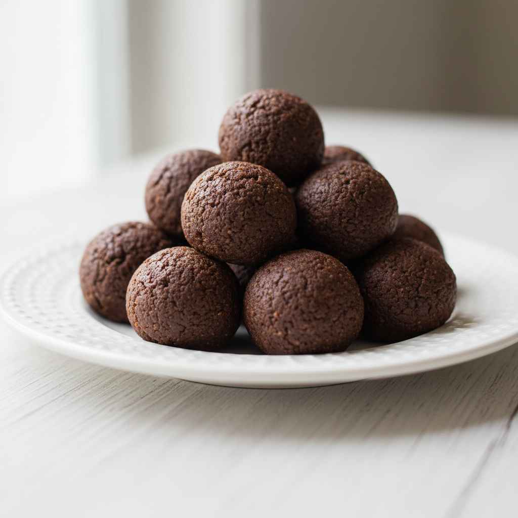 Brownie Batter Protein Bites