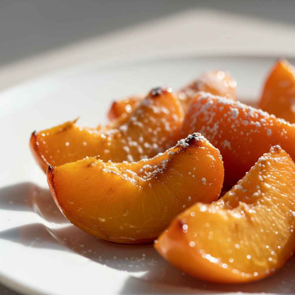 Caramelized Air Fryer Nectarines