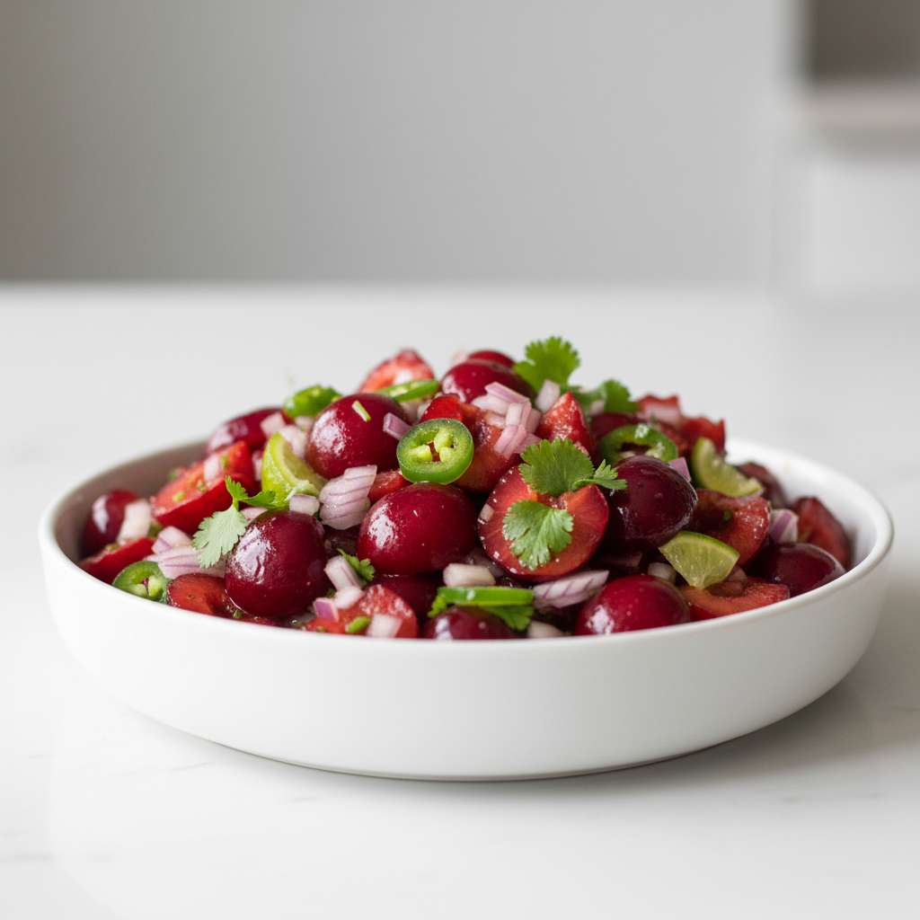 Cherry Salsa Recipe - Traditional Country Recipe