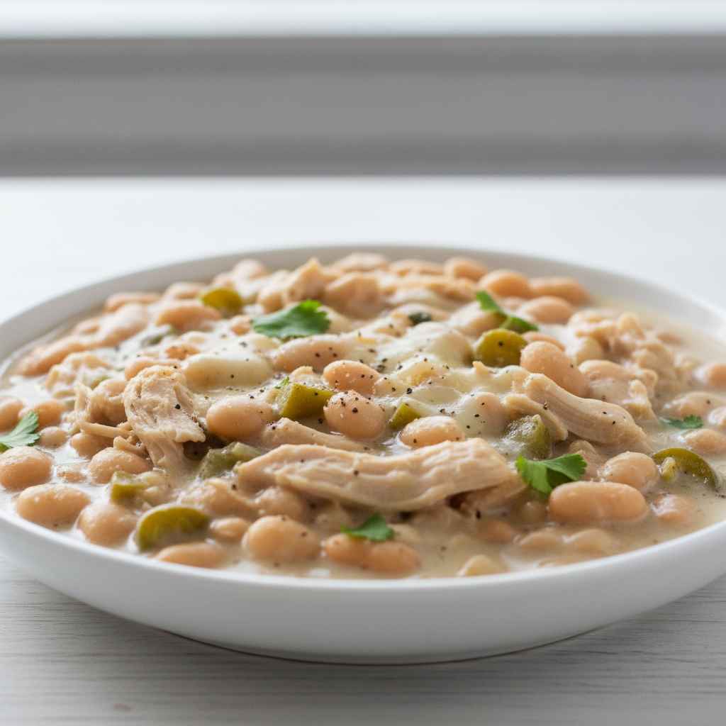 Creamy White Chicken Chili