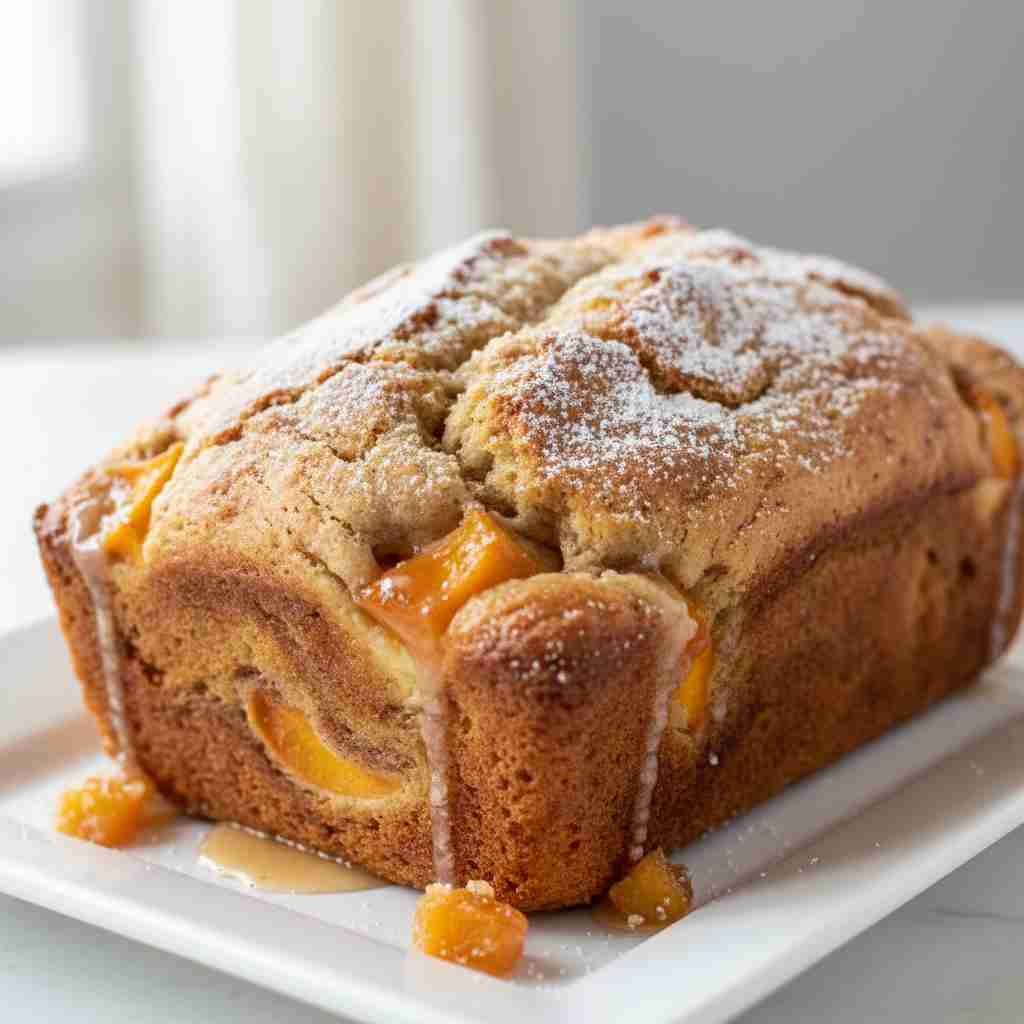 Delightful Southern Peach Bread