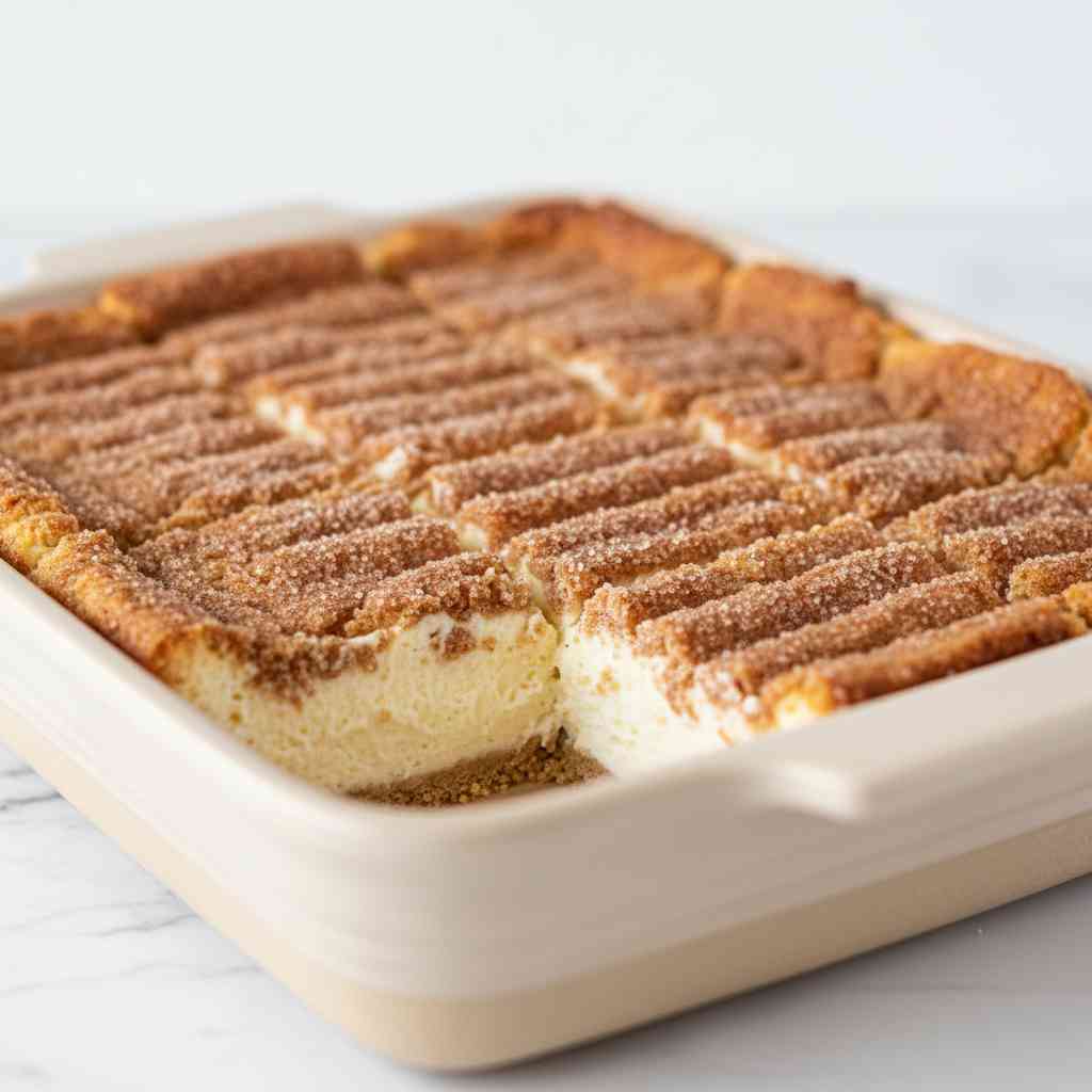 Easy Churro Cheesecake Bars 2 Easy Churro Cheesecake Bars