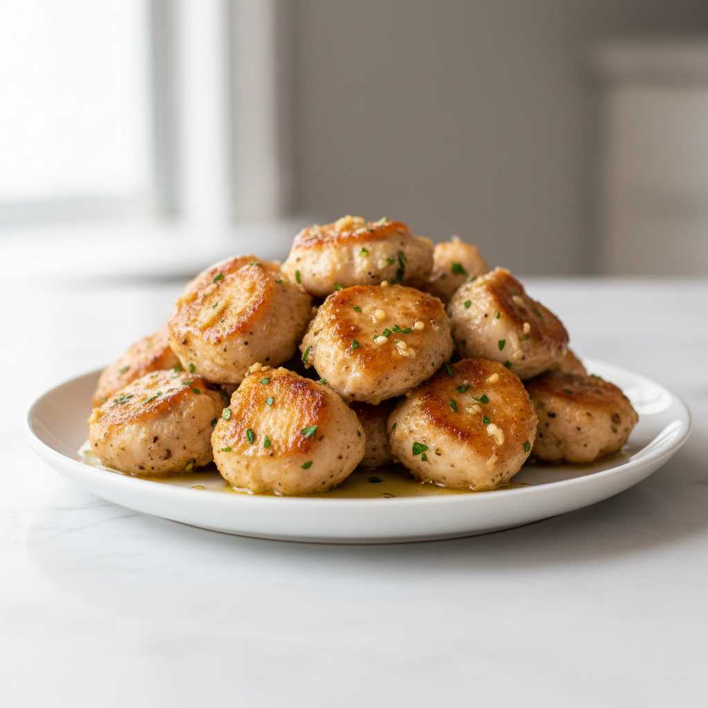 Garlic Butter Chicken Bites