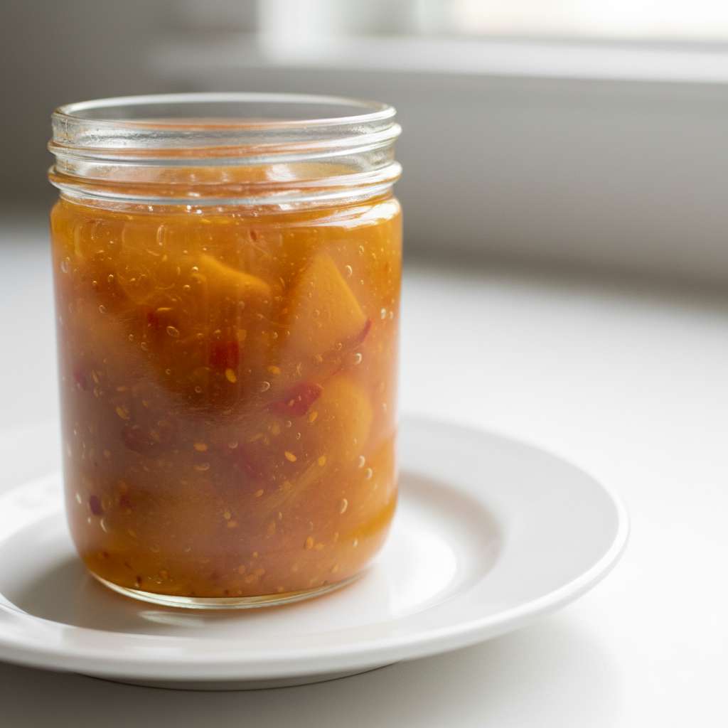 Habanero Nectarine Jam