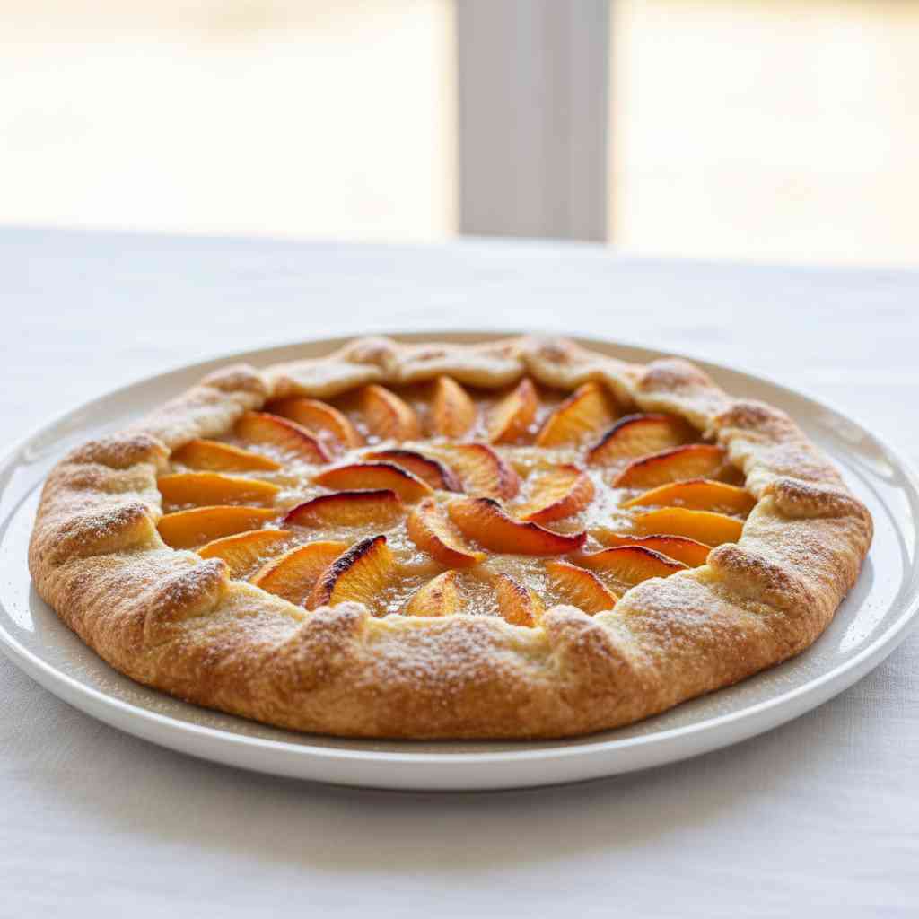 Irresistible Nectarine Galette