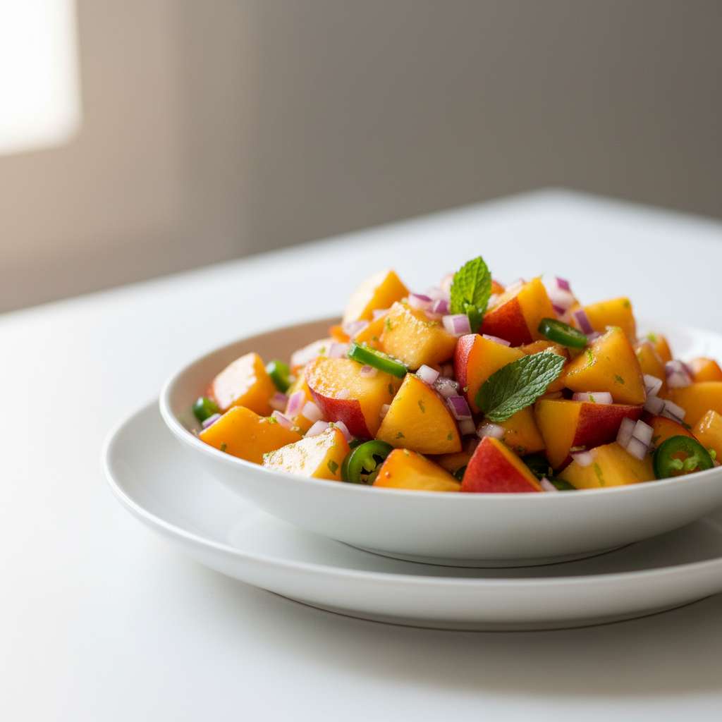 Nectarine Salsa Fresh Flavorful Twist