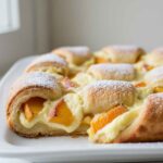 Peach Cream Cheese Bars Crescent Dough