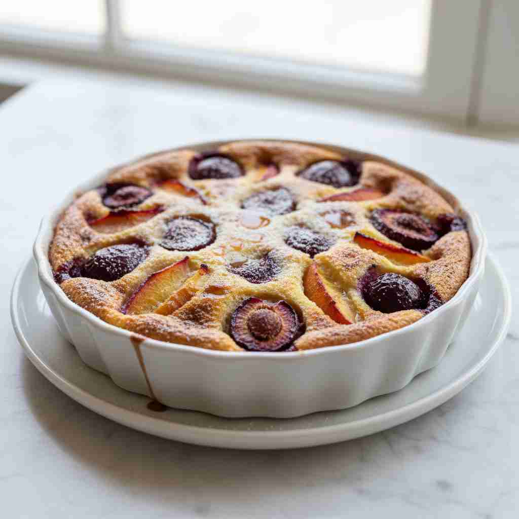 Stone Fruit Clafoutis Recipe - Traditional Country Recipe