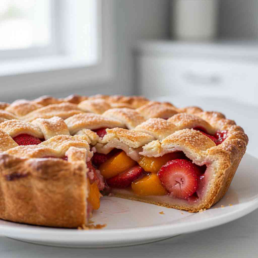 Strawberry Nectarine Pie Recipe
