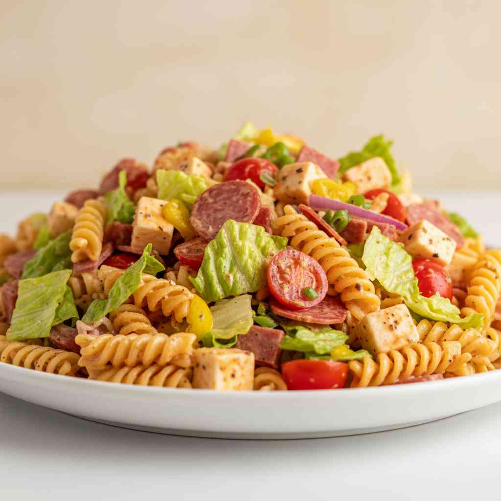 Viral Grinder Pasta Salad