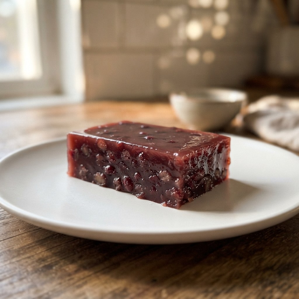Traditional 4-Ingredient Japanese Red Bean Yokan
